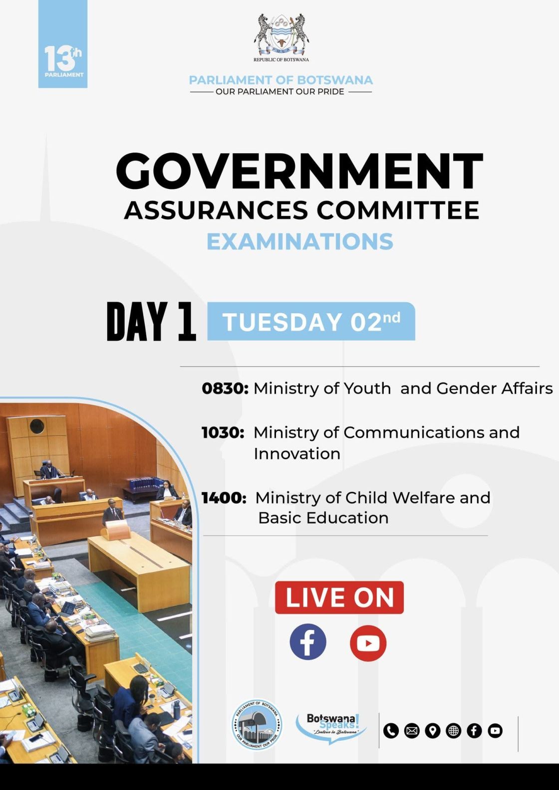 GOVERNMENT ASSURANCES COMMITTEE